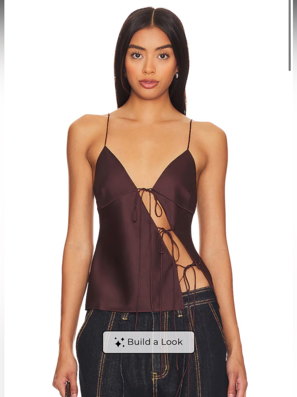 Lioness Mariah Cami in Garnet